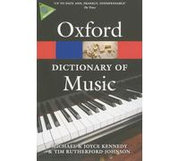 Joyce Kennedy – The Oxford Dictionary of Music – Oxford Quick Reference – Tascabile