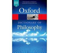 Simon Blackburn The Oxford Dictionary of Philosophy (Tascabile)