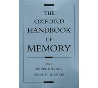 The Oxford Handbook of Memory (Tascabile) Oxford Library of Psychology