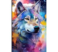The Painted Menagerie | Frostwick: Daily Planner with Colorful Animal Cover - Undated Weekly Organizer - 4 Pages per Week - 6x9 Softcover Journal for ... your days with a touch of wild beauty.