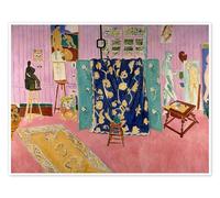 The Painter's Studio, 1911 Poster di Henri Matisse 40 x 30 cm Rosato Quadri Decorazione per pareti
