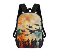 The Pakistan India Wars - Zaino da viaggio unisex da 43 cm, con stampa di guerre indiane