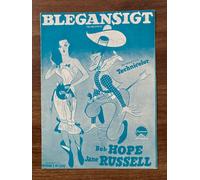 The Paleface Bob Hope Jane Russell Robert Armstrong 1956 programma cinematogr...