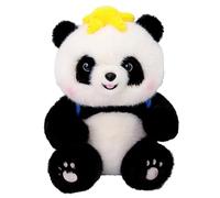 The Pandy - Emotional Healing on Demand, 35 cm Soft Panda giocattolo con uno zaino, ultra -morbido supporto emotivo di peluche per sollievo e comfort, per dormire, per il regalo (01)