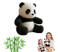 The Pandy - Guarigione emotiva su richiesta, peluche realistico a forma di panda, guarigione emotiva del panda, il movimento dell'abbraccio Pandy, per alleviare lo stress e il comfort (1 pezzo)