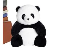 The Pandy - Peluche Di Panda Realistica | Guarigione Emotiva Su Richiesta - Morbido Peluche Seduto Giocattolo Da Panda, Morbido Cuscino Ripieno Plush Decorazioni Di Compagni Emotivi Per Ragazzi Ragazz