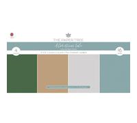 The Paper Tree A Natale Racconto Carta Pastiglia, Inserire, Colore Scheda, 6x6,