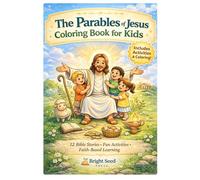 The Parables of Jesus Coloring Book for Kids: 12 Bible Stories · Fun Activities · Faith-Based Learning