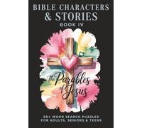 The Parables of Jesus Word Search Puzzle Book: Word Searches with Easy to Read Print about the Parables of Jesus, Teachings, and Gospel Lessons | 6x9 ... for Vacations, Holidays and Free Times