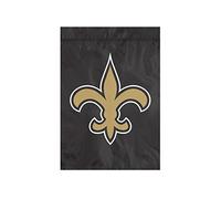 The Party Animal NFL New Orleans Saints NFL Garden Flag, nero, 45,7 x 31,8 cm