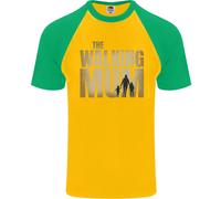 The Passeggio Mum Divertente Festa Della Mamma DA UOMO S/S Baseball T-Shirt