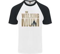 The Passeggio Mum Divertente Festa Della Mamma DA UOMO S/S Baseball T-Shirt