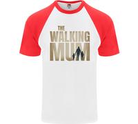 The Passeggio Mum Divertente Festa Della Mamma DA UOMO S/S Baseball T-Shirt