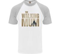 The Passeggio Mum Divertente Festa Della Mamma DA UOMO S/S Baseball T-Shirt
