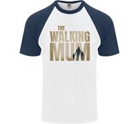 The Passeggio Mum Divertente Festa Della Mamma DA UOMO S/S Baseball T-Shirt