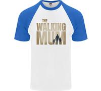 The Passeggio Mum Divertente Festa Della Mamma DA UOMO S/S Baseball T-Shirt