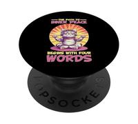 The Path To Inner Peace Begins With Four Words - PopSockets PopGrip Adesivo