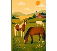 The Peaceful Horses: A Serene Countryside Hardcover Journal Celebrating Gentle Horses, Quiet Meadows, and the Beauty of Rural Life