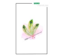 The Peacock Feather: A5 size soft cover diary 110 rulling pages with a calendar