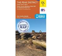 The Peak District (Map) OS Explorer Active