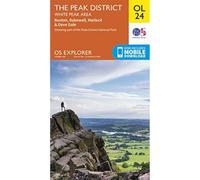 The Peak District: White Peak Area Map | Peak District National Park | Ordnance Survey | OS Explorer Map OL 24 | England | Walks | Hiking | Maps | Adventure