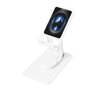 The Peak in Blue Eyes - Supporto da scrivania regolabile per iPhone e tutti i telefoni, rotazione a 360°, pieghevole integrato, base quadrata