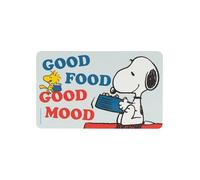 The Peanuts Snoopy - Tagliere "Good Food Good Mood", in Resopal, colore: Blu