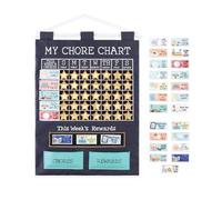 The Peanutshell Tabella delle faccende dei bambini, tabella delle ricompense per bambini, 58 pezzi