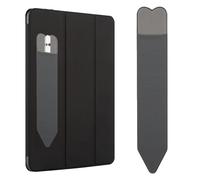 The Pen Styluss Holder - Tasca per penna Styluss, custodia per matite, portapenne, penna Styluss, custodia adesiva per il trasporto, sicura per matita, grigio, 1.37*7.48in, Unisex