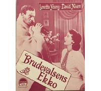 The Perfect Marriage Loretta Young David Niven Vintage 1947 programma cinemat...