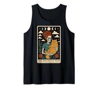 The Persian Cat Mom Scheletro Tarocchi Carta Witchy Moon Canotta