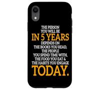 The Person You Will Be In 5 Years Imprenditore Motivazione Custodia per iPhone XR