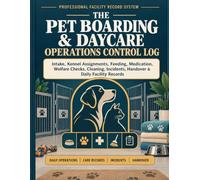 The Pet Boarding & Daycare Operations Control Log: Intake, Kennel Assignments, Feeding, Medication, Welfare Checks, Cleaning, Incidents, Handover & Daily Facility Records