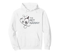 The Pet Nanny Pet Sitting Pet Watcher Pet Sitter Cane e Gatto Felpa con Cappuccio
