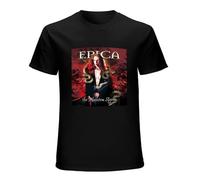 The Phantom Agony Music E Epica Men Black T-Shirt Print Unisex Cotton Tee Shirt L