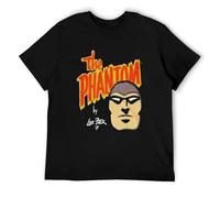 The Phantom by Lee Falk T-Shirt décontracté Unisexe pour Homme Noir, Noir, 3XL