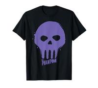The Phantom Purple Skull Graffiti Paint, Fumetto retrò Maglietta