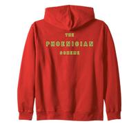 The Phoenician Scheme Movie Logo Felpa con Cappuccio