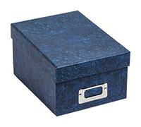The Photo Album Company - ALBOX700BLUE, scatola portafoto rigida, dimensioni foto 10 cm x 15 cm - colore blu scuro