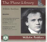 The Piano Library - Wilhelm Backhaus (Aufnahmen 1925-1939)
