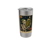 The Pickle Lover Tarocchi Scheletro Pickle Canning Season Bicchiere termico in acciaio inox doppia parete