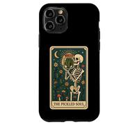 The Pickled Soul Funny Skeleton Pickle Jar Tarot Card Vibe Custodia per iPhone 11 Pro