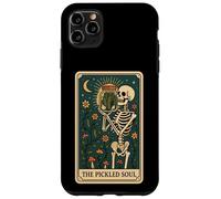 The Pickled Soul Funny Skeleton Pickle Jar Tarot Card Vibe Custodia per iPhone 11 Pro Max