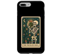 The Pickled Soul Funny Skeleton Pickle Jar Tarot Card Vibe Custodia per iPhone 7 Plus/8 Plus