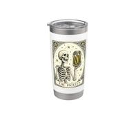 The Pickles Tarocchi Scheletro Pickle Lover Canning Season Bicchiere termico in acciaio inox doppia parete