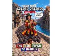 The Pied Piper of Hamelin - Comic Book Graded Reader, Learn English (Level 1 A1).: A Graded Reader for Adult Learners (Level A1) - Easy English Reading, Visual ESL/EFL.