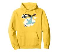 The Pigeon Future Librarian Felpa con Cappuccio
