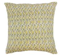 The Pillow Collection Bloem-Federa per Cuscino a zigz, Poliestere, Verde, 46 x 46 cm