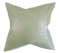 The Pillow Collection Florin-Federa per Cuscino, Tinta Unita, Lino, Acqua, 28805 x 28805 x 10078 cm