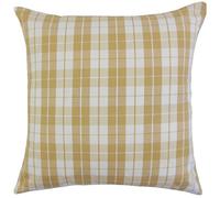 The Pillow Collection Joss Plaid Cuscino, Arancione